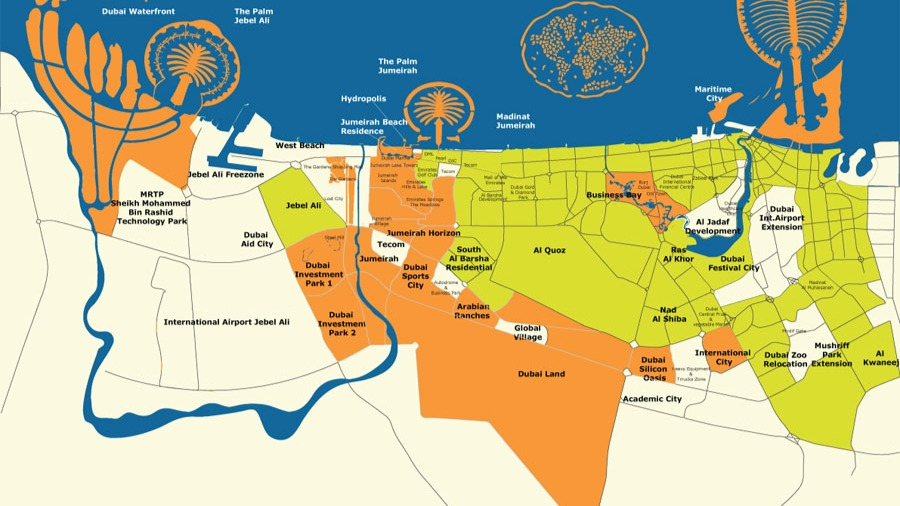dubai ownership map