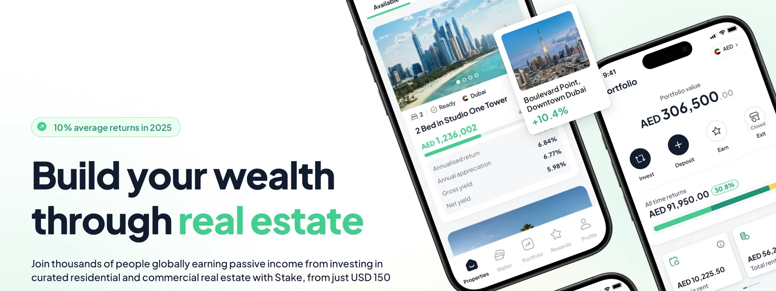 Stake Property Investment Crowdfunding Platform
