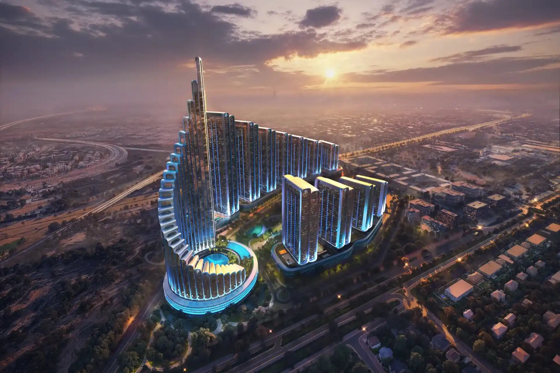 Mercedes City, Meydan, Dubai, UAE