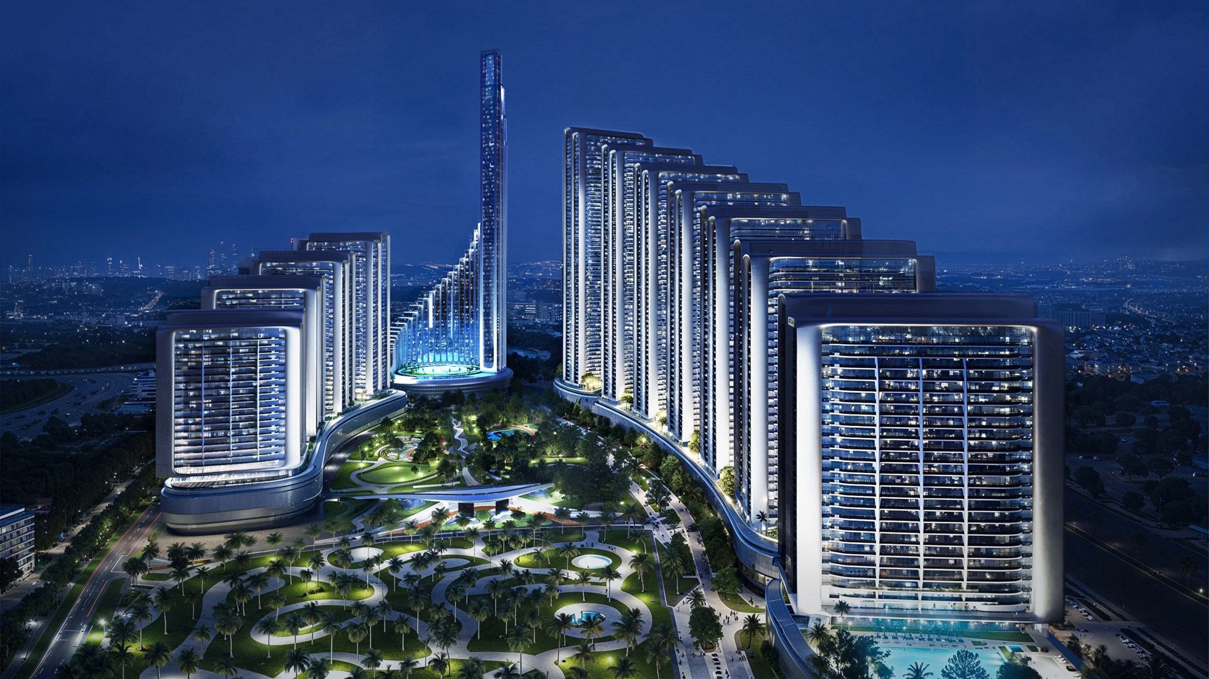 Mercedes Benz City Dubai: Mercedes-Benz Places Binghatti City