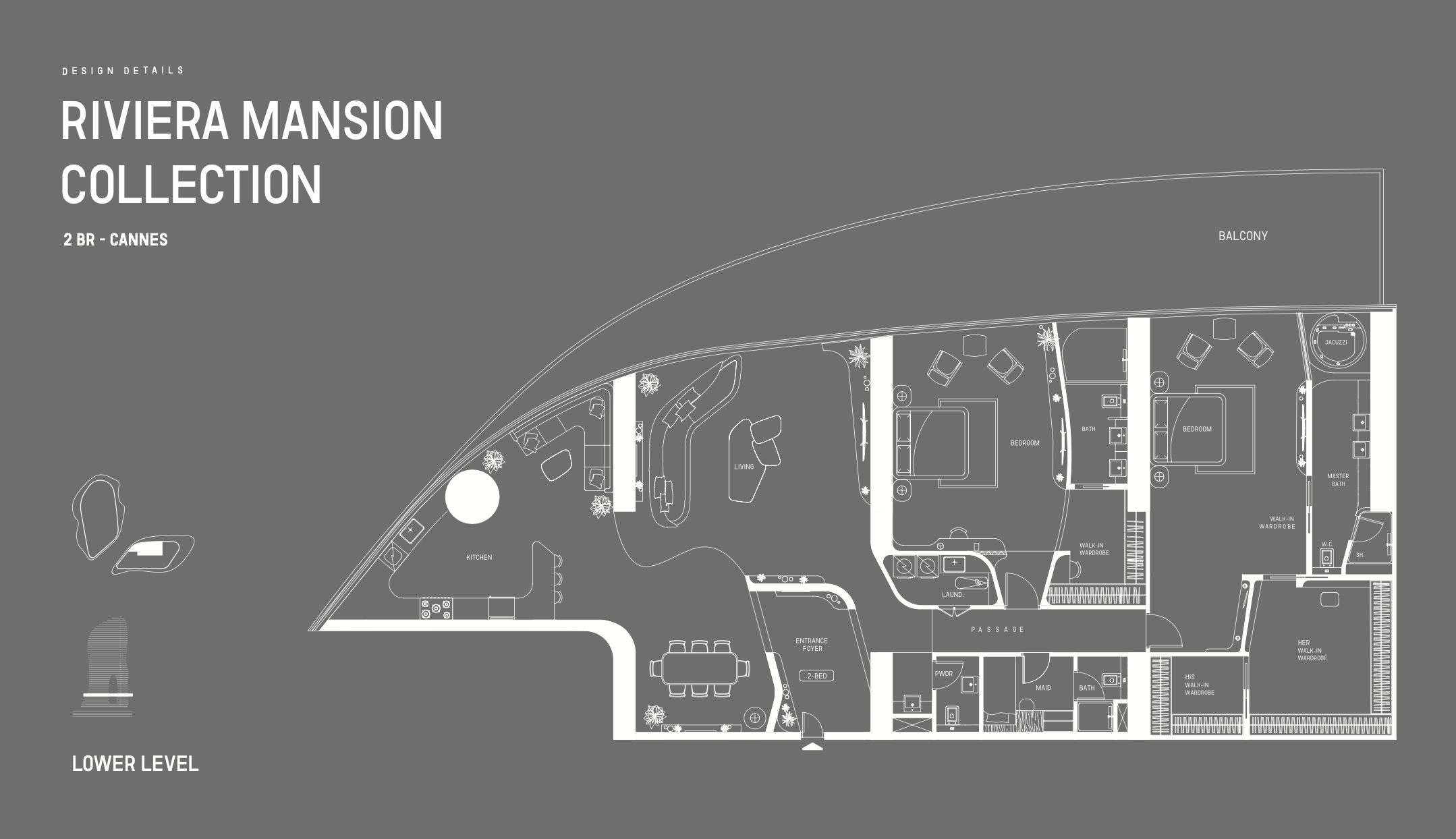 Riviera Mansion Collection Floor Plan