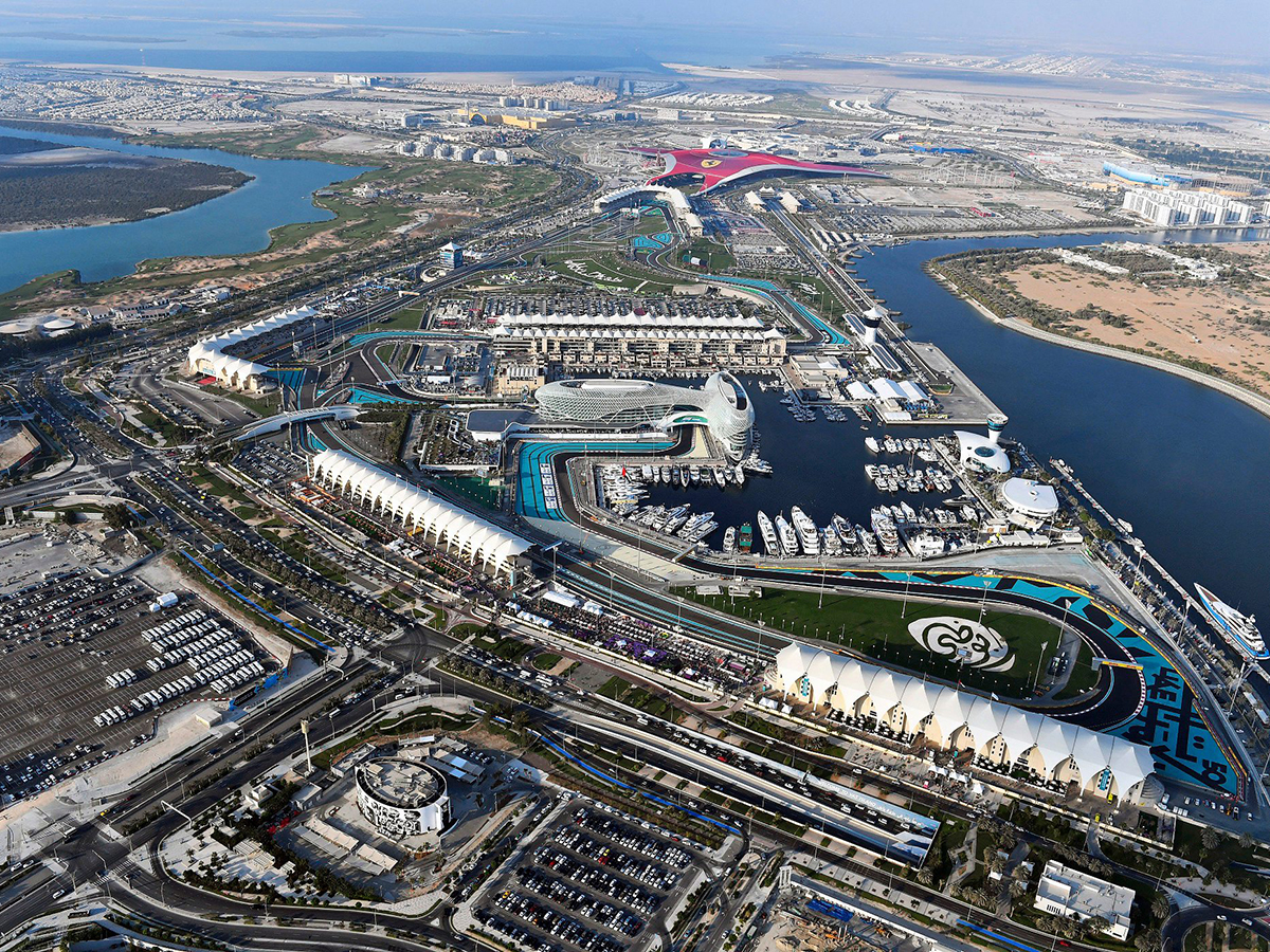 Yas Island Abu Dhabi aerial waterfront lifestyle investment Yas Bay