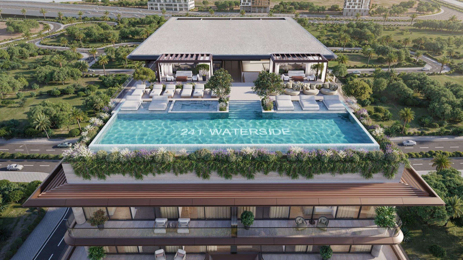 Rooftop amenity decks