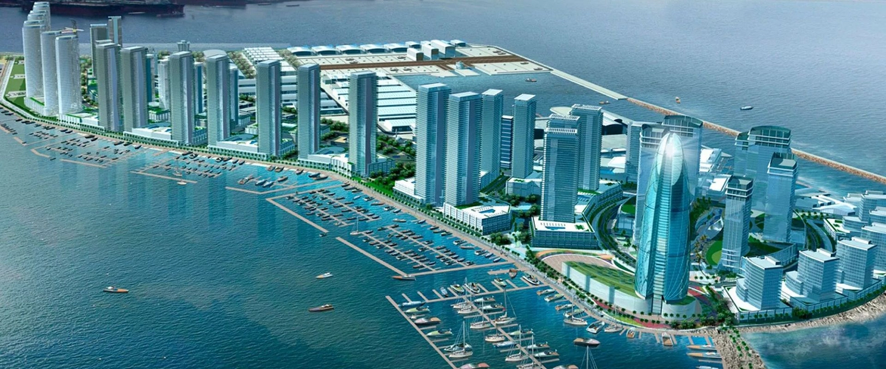 Dubai Maritime City — view 1