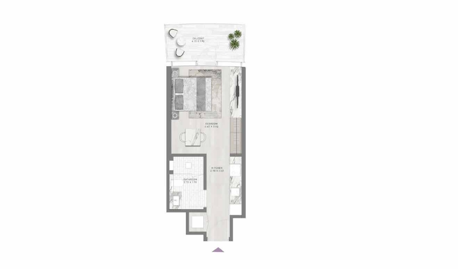 Altitude de GRISOGONO Studio floor plan