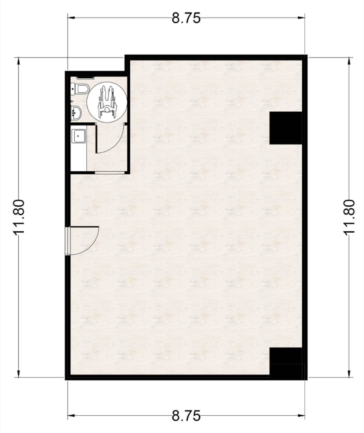 Capital One Office Type 7 floor plan