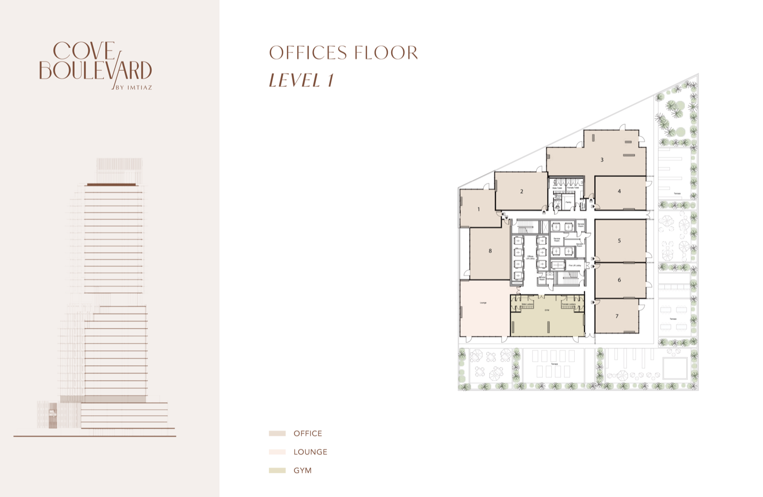 Cove Boulevard Layout 1 floor plan
