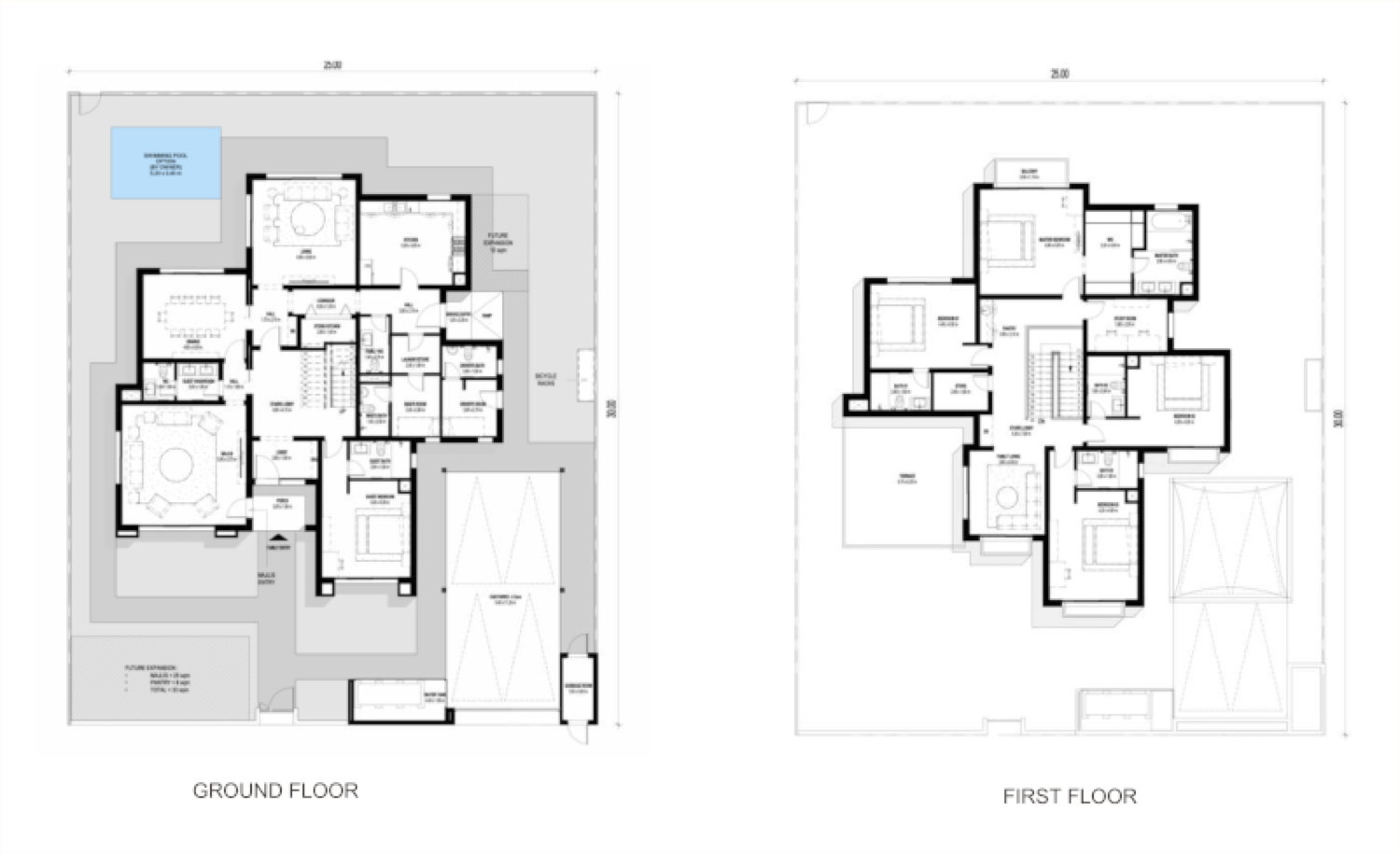 Fay Alreeman 5 Bed Villa Type 1 floor plan