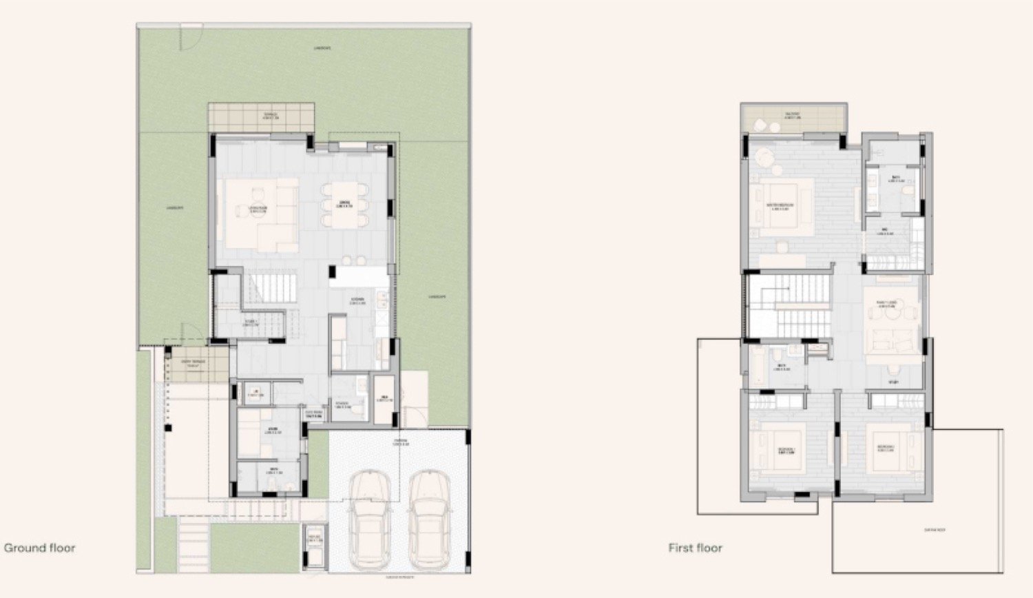 Haven 3 Bed Villa Type 1 floor plan