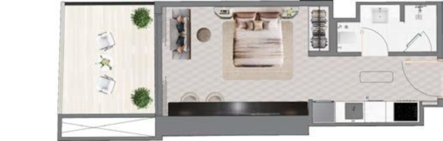 Mercedes-Benz Places Studo floor plan
