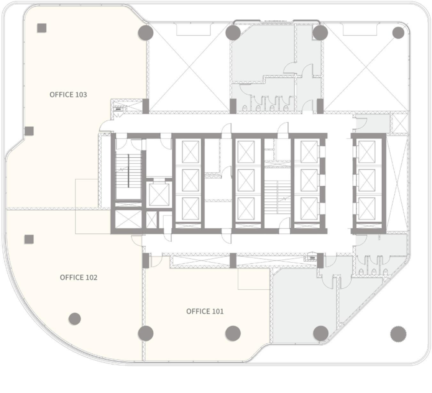 Sol Luxe  Office Floor Type 1 floor plan