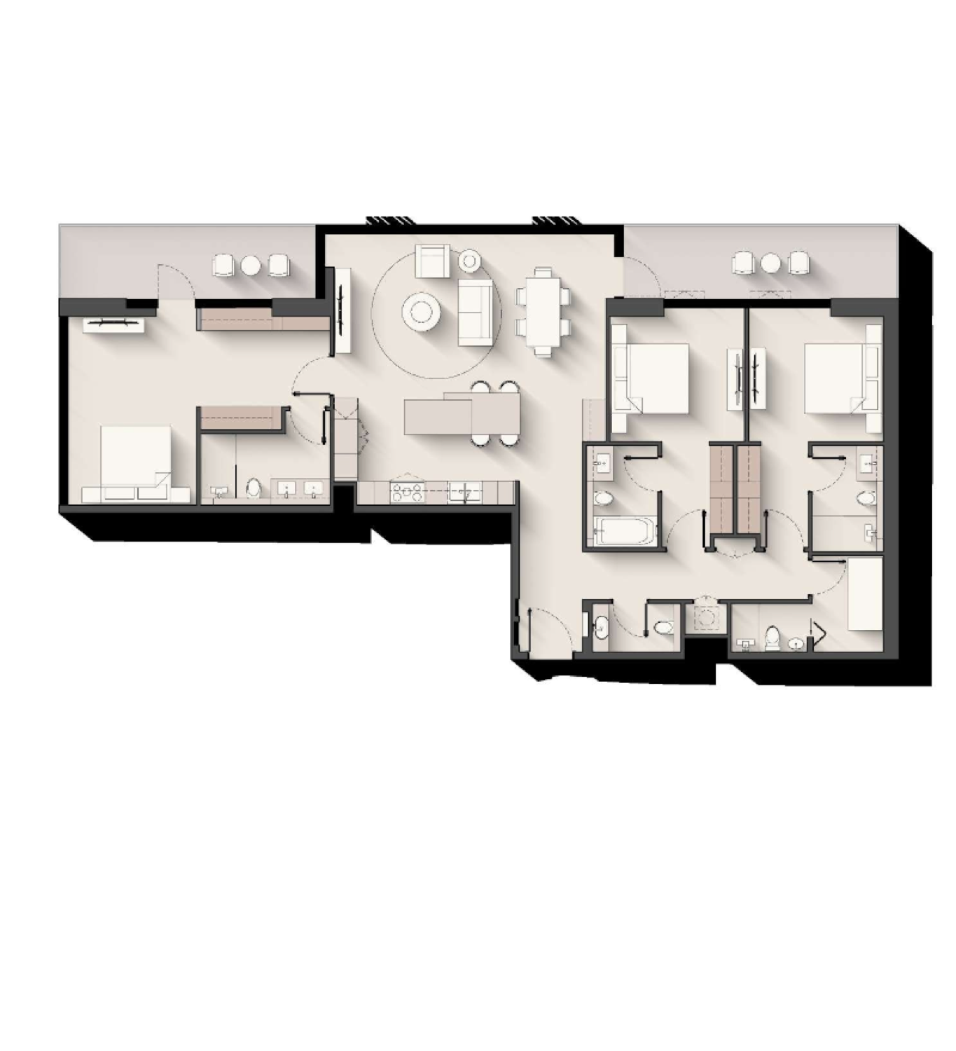 Soto Grande 3 Bedroom Type 2 floor plan