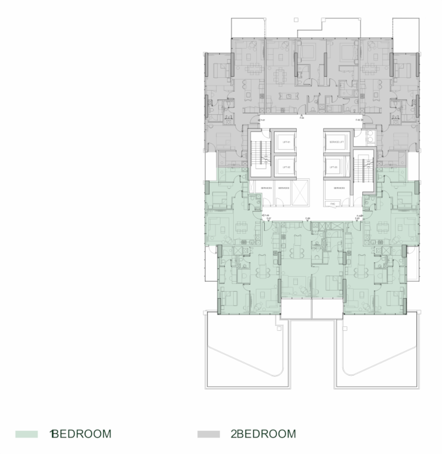 Wynwood Horizon 2nd Floor Plan floor plan