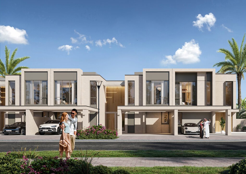 Townhouses in Town Square Dubai by Nshama